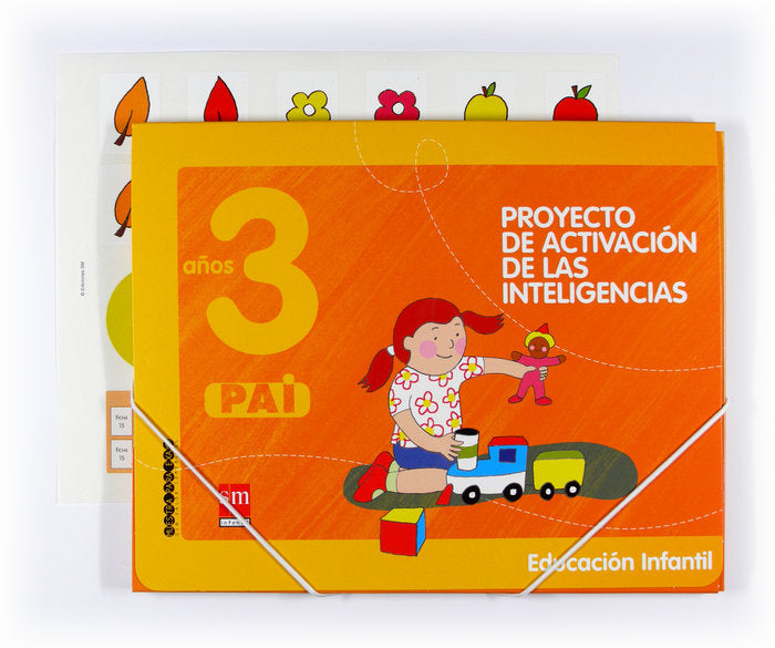 PROYECTO ACTIVACION INTELIGENCIA 3AÑOS 08 SMVAR9EI | Varios Autores | 9788467520569 (Sm) Imagen principal del producto