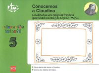 CONOCEMOS A CLAUDINA 5AÑOS, CONGREGACION DE JESUS-MARIA | ABAIGAR, GLORIA/CAMACHO, MARIA ANGELES/G | 9788467522389 (Sm) Imagen principal del producto