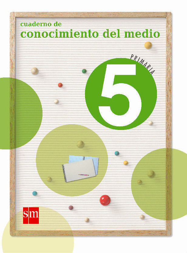 Coneixement del Medio 5º EP Quadern (Sm) - 9788467543025