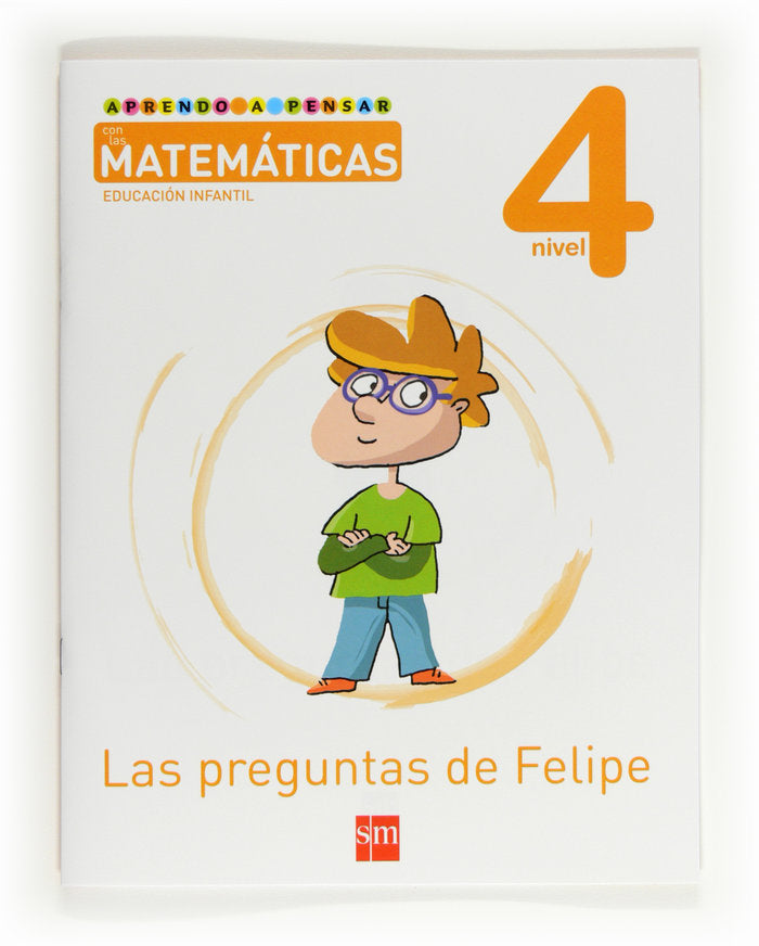 APRENDO A PENSAR CON MATEMATICAS 4 4AÑOS 12 SMMAT04EI | AA,VV | 9788467544862 (Sm) Imagen principal del producto
