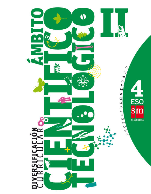 Diversificacion Curric, Ámbito Cienti, 4º ESO 11 SMVAR34ESO (Sm) - 9788467548532