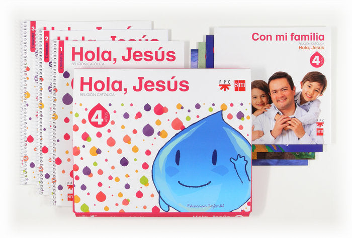 HOLA JESUS 4AÑOS 13 SMREL04EI | AA,VV | 9788467561043 (Sm) Imagen principal del producto