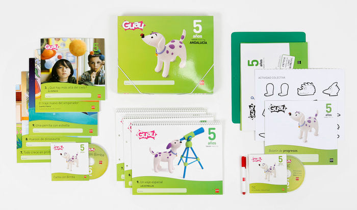 GUAU 5AÑOS 3oTRIMESTRE 13 ANDALUCIA SMGLO05EI | AA,VV | 9788467561777 (Sm) Imagen principal del producto