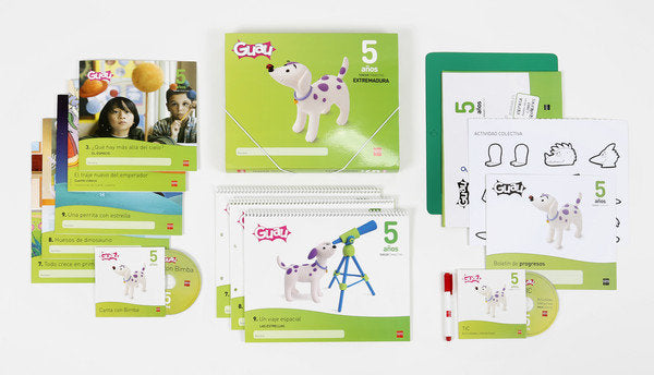 GUAU 5AÑOS 3oTRIM,13 EXTREMADURA SMGLO05EI | AA,VV | 9788467561869 (Sm) Imagen principal del producto