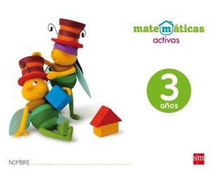 MATEMATICAS ACTIVAS 3AÑOS 17 | Varios Autores | 9788467592269 (Sm)