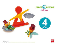 MATEMATICAS ACTIVAS 4AÑOS 17 | AA,VV | 9788467592276 (Sm)