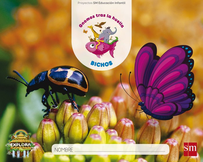 EXPLORA BICHOS 4AÑOS 3oTRIMESTRE 17 | AA,VV | 9788467592368 (Sm) Imagen principal del producto