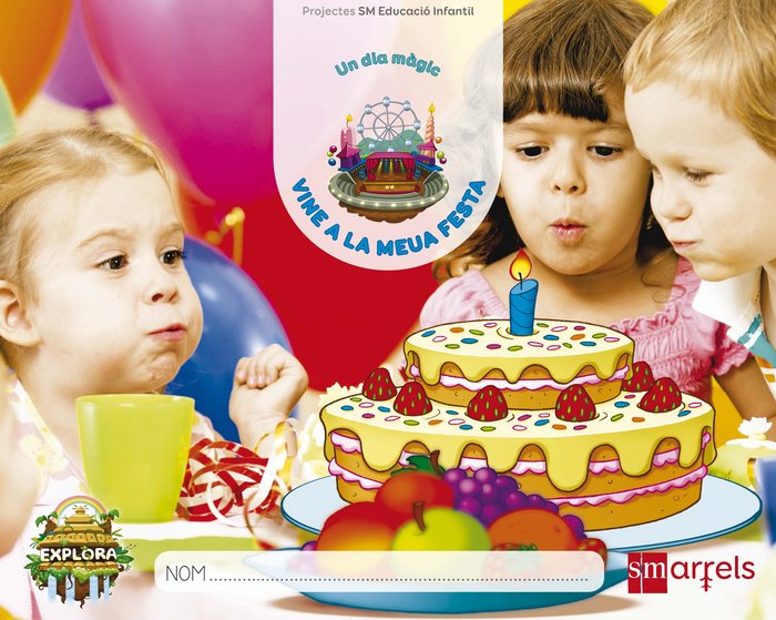VINE A LA MEUA FESTA, NIVEL 1, 1 TRIMESTRE, EXPLORA | Varios Autores | 9788467593716 (Sm) Imagen principal del producto