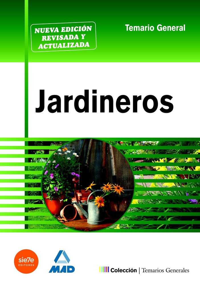 JARDINEROS TEMARIO GENERAL NE | GONZALEZ RABANAL,JOSE MANUEL | MAD | 9788467636642 Imagen principal del producto