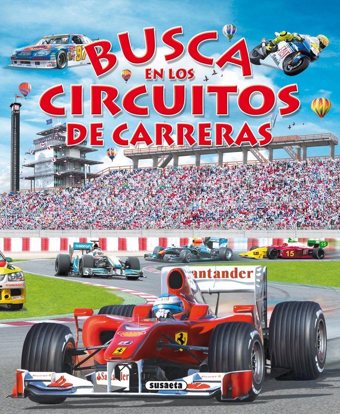BUSCA EN LOS CIRCUITOS DE CARRERAS - 9788467704358 Imagen principal del producto