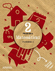 MATEMATICAS 2º de Primaria CUADERNO 2 23 OPERACION MUNDO | CARVAJAL SANCHEZ, ANA ISABEL/DE LA ROSA | 9788467804348 (Anaya Texto)