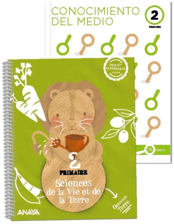 SCIENCES VIE TERRE 2º de Primaria ELEVE ANDALUCIA 23 | AA,VV | 9788467804768 (Anaya Texto) Imagen principal del producto