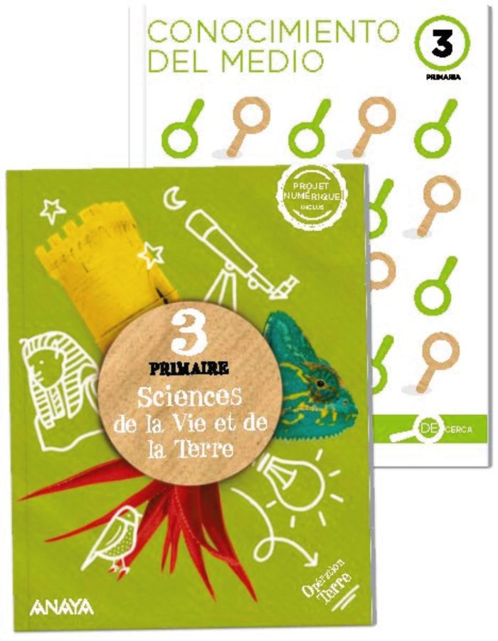 Sciences de la Vie et de la Terre 3. Livre de l'élève + De cerca | Varios autores | 9788467805147 (Anaya Texto) Imagen principal del producto