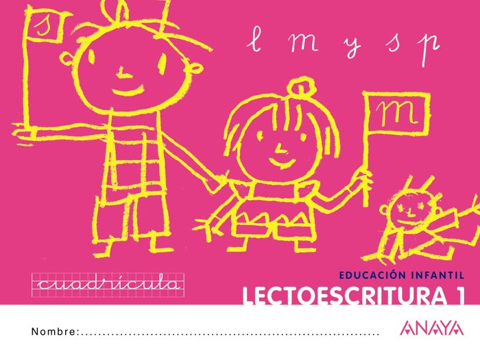 LECTOESCRITURA 1 CUADRICULA 12 QUE IDEA | AA,VV | 9788467815696 (Anaya) Imagen principal del producto