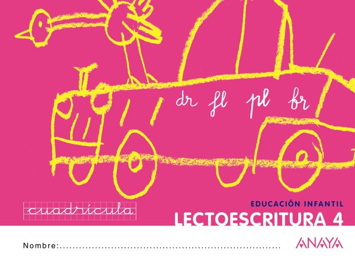 LECTOESCRITURA 4 CUADRICULA 12 QUE IDEA ANALEN05EI | AA,VV | 9788467815726 (Anaya)