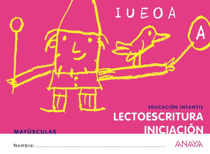 LECTOESCRITURA INICIACION MAYUSCULAS 12 QUE IDEA ANALEN03E | Varios Autores | 9788467815733 (Anaya)