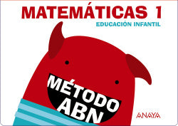 Cuaderno Matemáticas 1 *abn* 3 Años (Anaya) - 9788467832389