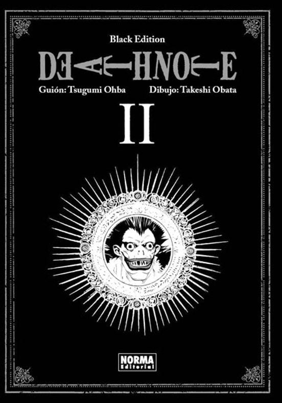 ✅ DEATH NOTE BLACK EDITION 2 (DE 6) Imagen principal del producto