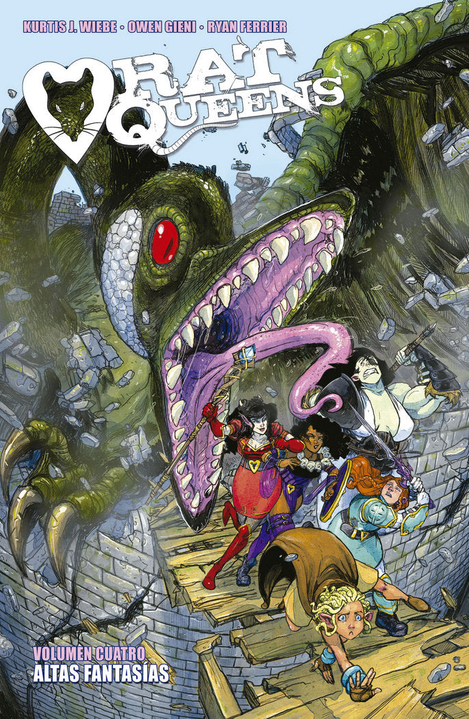 RAT QUEENS 4 ALTAS FANTASIAS | Kurtis,j/roc,upchurch | 9788467934151 (Norma) Imagen principal del producto