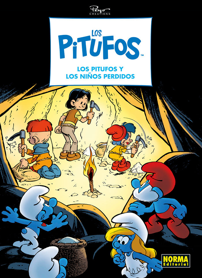 LOS PITUFOS 41 LOS PITUFOS Y LOS NIÑOS PERDIDOS | Peyo | 9788467966299 (Norma) Imagen principal del producto