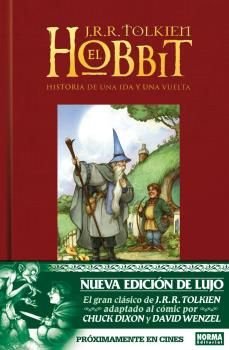 📘 El Hobbit – Edición de Lujo | J. R. R. Tolkien · Chuck Dixon · David Wenzel Imagen principal del producto