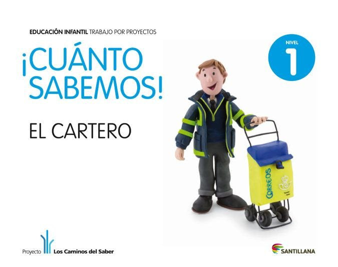CUANTO SABEMOS 6 EL CARTERO 3AÑOS 2011 SANVAR03EI | Varios Autores | 9788468002194 (Santillana)
