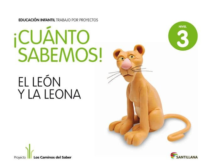 Cuanto Sabemos 5 el León 5AÑOS 2011 SANVAR05EI (Santillana) - 9788468002309