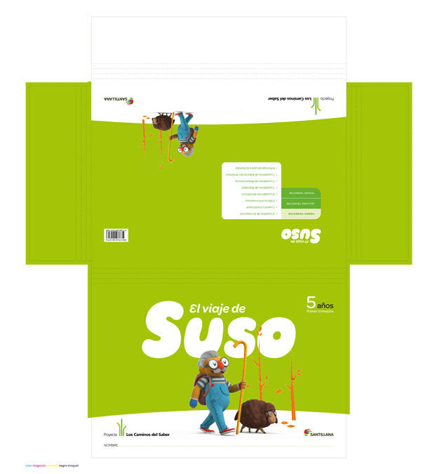 Viaje de Suso 5AÑOS 1º Trimestre 12 SANGLO05EI (Santillana) - 9788468002798