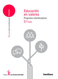 Educación en Valores 1º Ciclo EP 11 Caminos Saber SANVAR21EP (Santillana) - 9788468002972