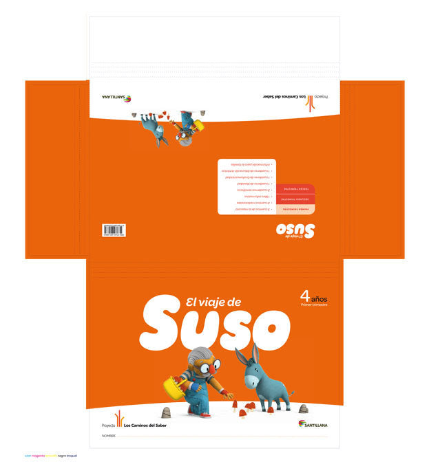 VIAJE DE SUSO 4AÑOS 1oTRIMESTRE 12 SANGLO04EI | AA,VV | 9788468009889 (Santillana)
