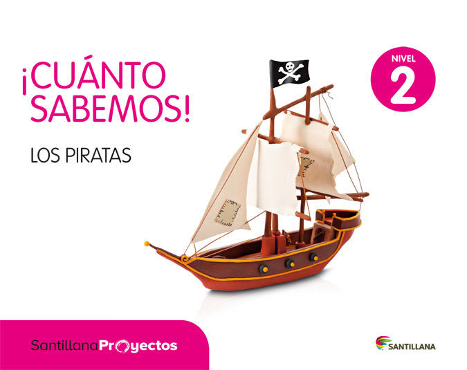 CUANTO SABEMOS 4AÑOS LOS PIRATAS 12 SANVAR04EI | AA,VV | 9788468010380 (Santillana)