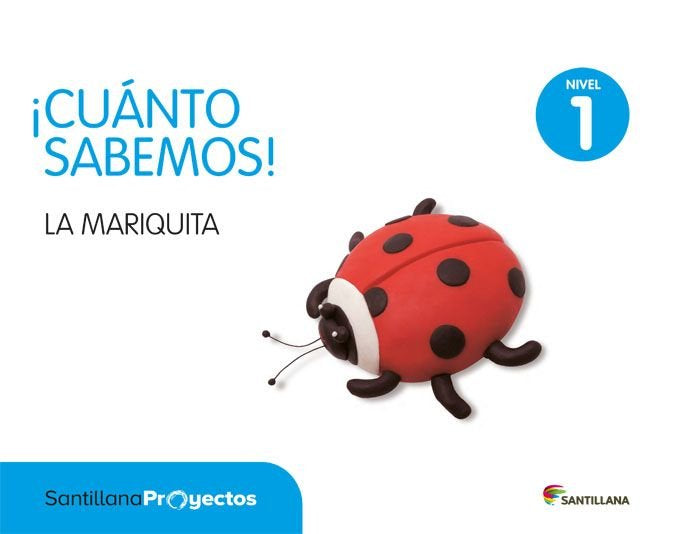 CUANTO SABEMOS 1 LA MARIQUITA 3AÑOS 13 SANVAR03EI | Varios Autores | 9788468011615 (Santillana) Imagen principal del producto