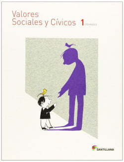 Valores Sociales y Civicos 1º Primaria (Santillana) - 9788468014937