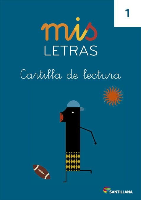 MIS LETRAS 1 CARTILLA LECTURA 13 SANLEN04EI | AA,VV | 9788468015217 (Santillana)