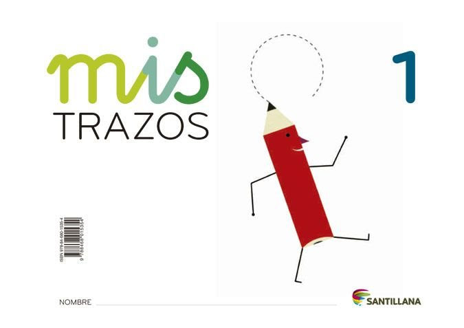 MIS TRAZOS 1 3AÑOS 13 SANLEN03EI | Varios Autores | 9788468015354 (Santillana)