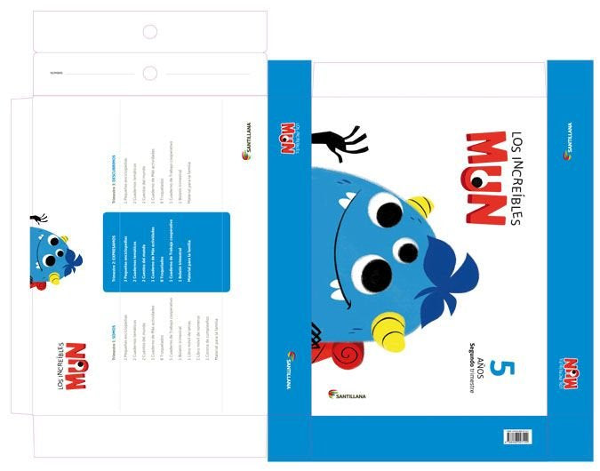 INCREIBLES MUN 5AÑOS 2oTRIMESTRE 16 SSANGLO05E | AA,VV | 9788468027142 (Santillana)