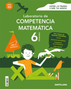 Laboratorio de Competencia Matematica Serie 3D 6 Primaria Imagen principal del producto