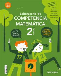 Laboratorio de Competencia Matematica 3D 2 Primaria Imagen principal del producto