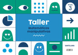 ✅TALLER MATEMATICAS MANIPULATIVAS NIVEL 3 5 AÑOS EDUCACION INFANTI L VV.AA. SANTILLANA - 9788468027784