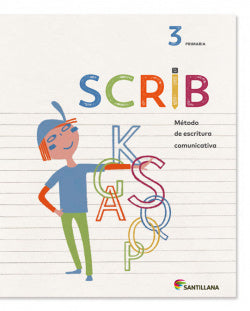 Cuaderno Saber Escribir 3oprim | SANTILLANA | 9788468028118