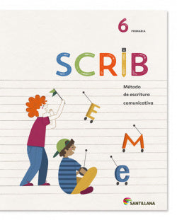 Cuaderno Saber Escribir 6oprim | SANTILLANA | 9788468028149