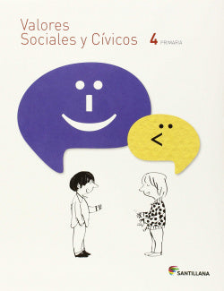 Valores Sociales y Cívicos 4 Primaria Santillana (Santillana) - 9788468028453