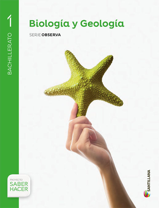 ✅ BIOLOGIA GEOLOGIA 1ºNB SABER HACER 15 SANBYG41NB - 9788468033075