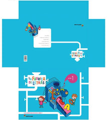 FABRICA DE LAS LETRAS 3AÑOS LECTOESCRITURA 16 SANLEN03EI | Varios Autores | 9788468033808 (Santillana)