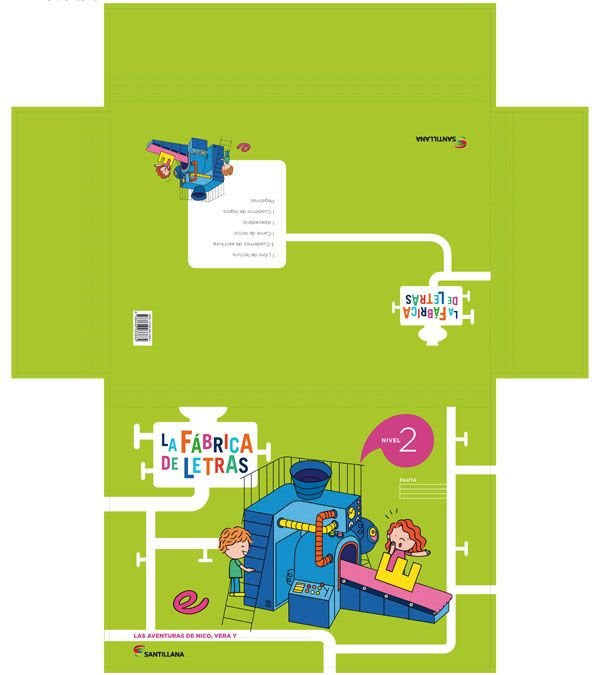 FABRICA DE LAS LETRAS 4AÑOS PAUTA LECTOES, 16 SANLEN04EI | AA,VV | 9788468033884 (Santillana) Imagen principal del producto