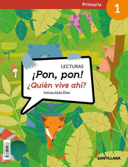 LECTURAS 1oEP PON PON QUIEN VIVE 18 S,HACER CONTIGO | AA,VV | 9788468042978 (Santillana)