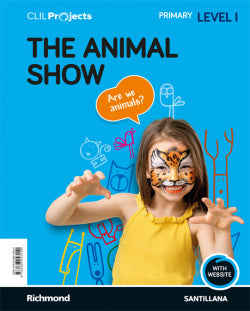 The Animal Show Nivel 1 1º Primaria. Proyectos Inglés (Santillana) - 9788468043050