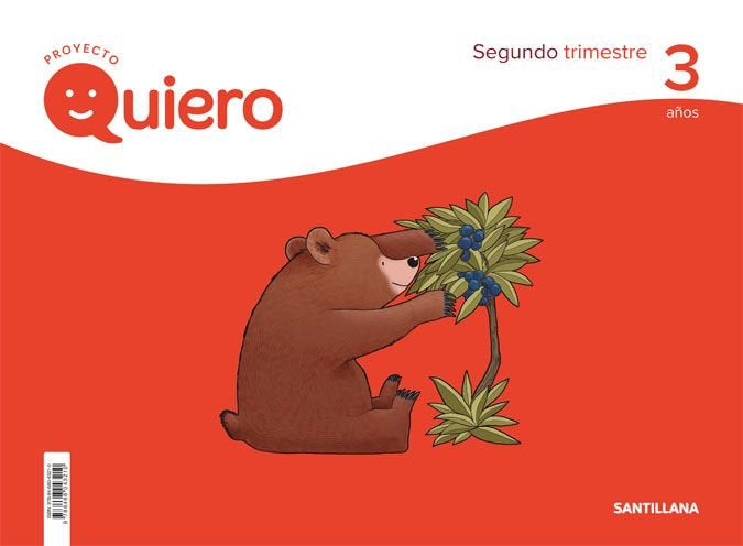 QUIERO 3AÑOS 2oTRIMESTRE 18 | Varios Autores | 9788468043210 (Santillana) Imagen principal del producto
