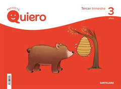 QUIERO 3AÑOS 3oTRIMESTRE 18 | Varios Autores | 9788468043234 (Santillana)