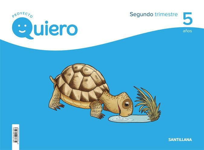 QUIERO 5AÑOS 2oTRIMESTRE 18 | AA,VV | 9788468043593 (Santillana)